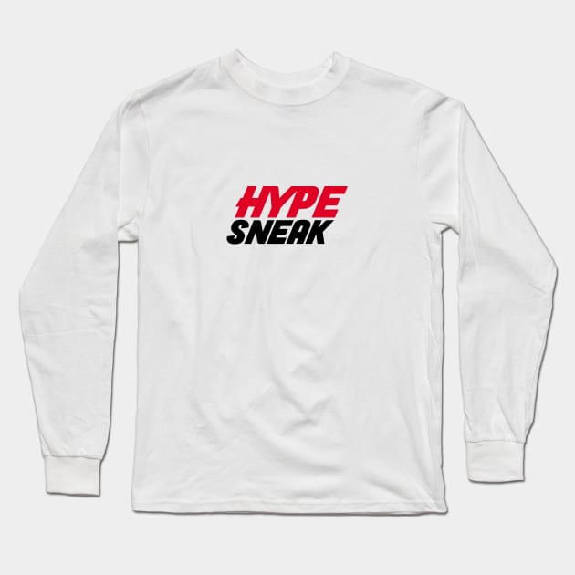 HYPESNEAK Logo Long Sleeve T-Shirt by hypesneak